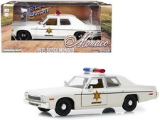 Greenlight 84094 1/24 1975 Dodge Monaco Cream "Hazzard County Sheriff"