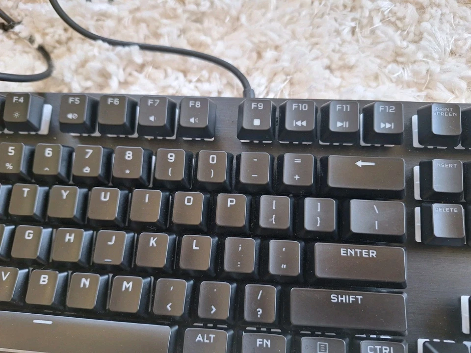 Corsair K60 RGB TKL Optical-Mechanical Gaming Keyboard OPX Switches - Pre-Owned - Image 4 of 4