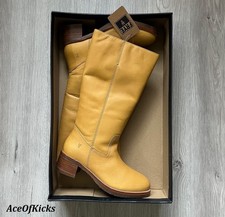 Botas altas Frye Camryn en banana talla 8-9 para mujer FR42040