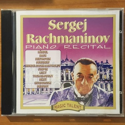 SERGEJ RACHMANINOV piano recital EX/VG+ (CD Album, Klassik, Magic Talent)