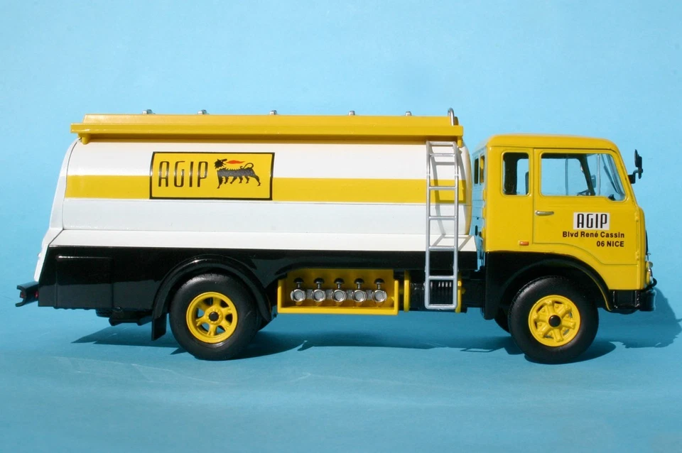 Camion D'Antan N°10 Fiat 643.690 Citerna Agip 1/43 Ixo Altaya In Scatola - Immagine 3 di 4