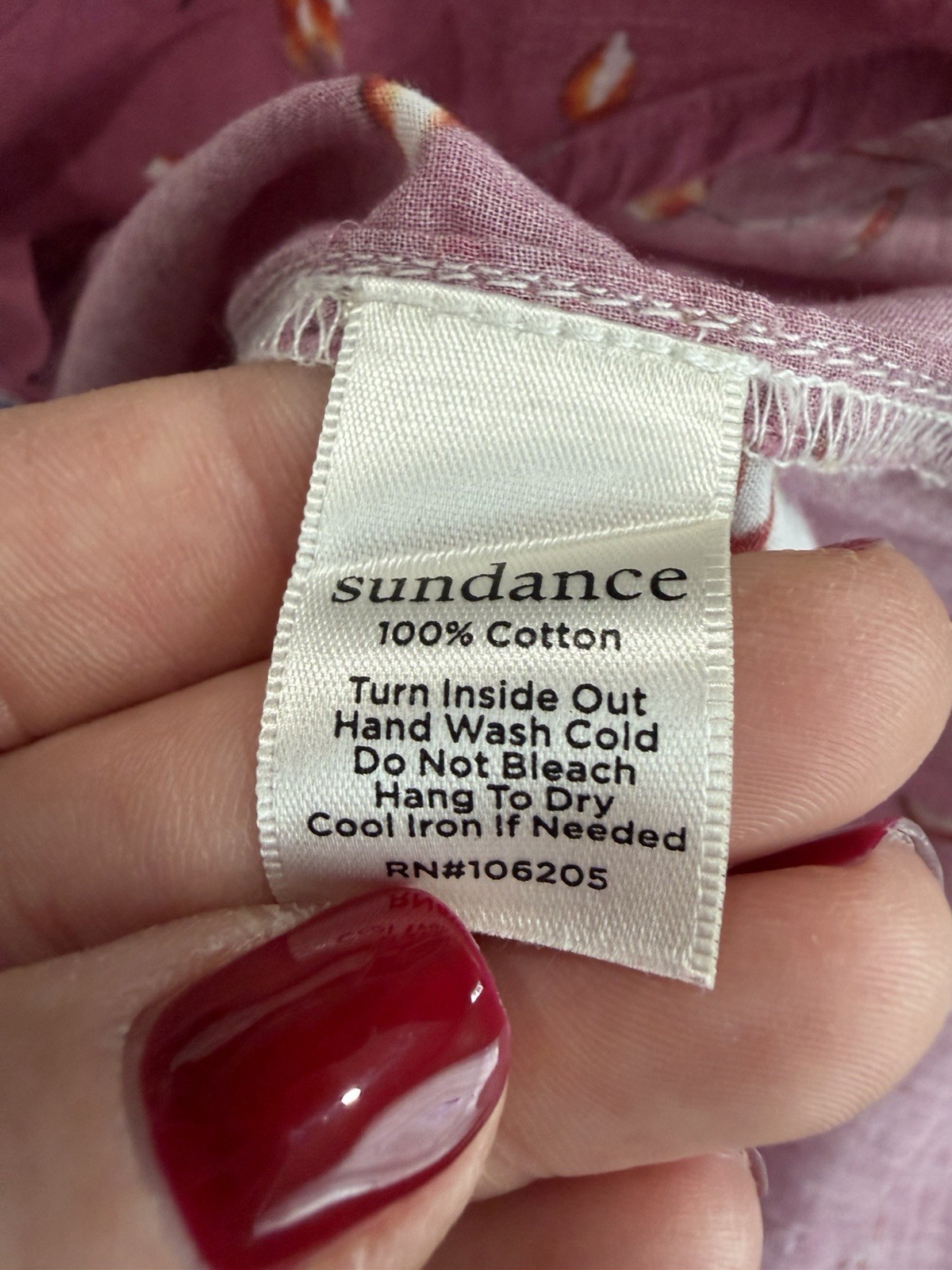 Sundance Patchwork Style Button Down Long Sleeve … - image 8