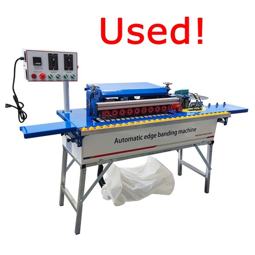 Used! Automatic Edge Banding Machine Electric Sealing & Repairing Machine 110V