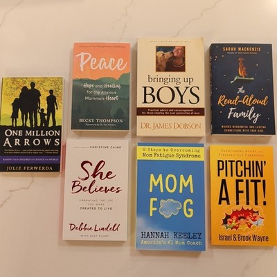 Christian Nonfiction, 7 Paperbacks, Parenting, Motherhood, Homeschool