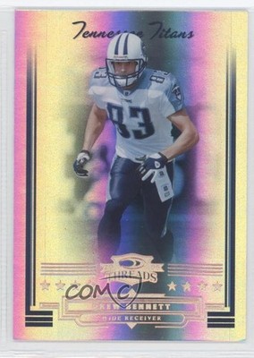 2006 Donruss Threads Century Proof Bronze 18/250 Drew Bennett #94 0h1