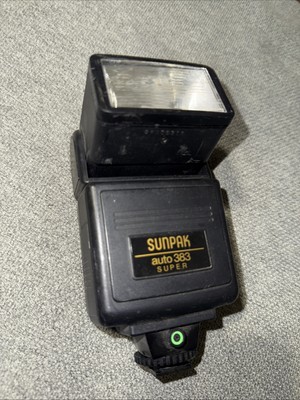 Sunpak Auto 383 Super Flash Untested (T)