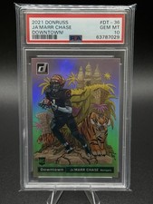 2021 Panini Donruss - Downtown! Ja'Marr Chase PSA 10 #DT-36 (RC) 🔥🔥🔥