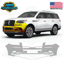 Precut Paint Protection Film For 2022-2024 Lincoln Navigator 4d Suv Front Bumper Precut Paint Protection Film For 2022-2024 Lincoln Navigator 4d Suv Front Bumper