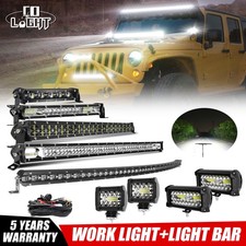 7 14 20 26 32 42 50 Led Light Bar Spot Flood Combo Driving Offroad For Jeep 4wd 7 14 20 26 32 42 50 Led Light Bar Spot Flood Combo Driving Offroad For Jeep 4wd