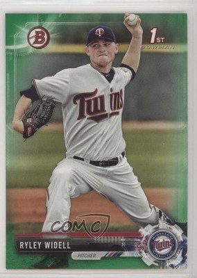 2017 Bowman Draft Green 35/99 Ryley Widell #BD-64 hv1