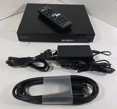 SONY BDP-S5500 Blu-Ray DVD Player-New Remote & HDMI -1080p 3D WiFi- Fully Tested