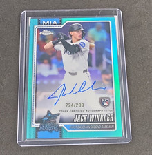 Jack Winkler Chrome 2026 /299 Auto