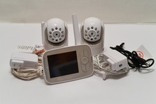 Infant Optics DXR-8 Baby Monitor and 2 Cameras Tested Working Used