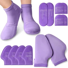 Cold Therapy Socks & Hand Ice Pack Cold Gloves for Chemotherapy Neuropathy, Chem