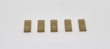 Lego Metalic Gold Ingot 1X2 Gold Bar for PIRATE TREASURE 99563 NEW (D11)