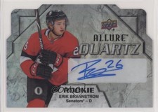 2019-20 Upper Deck Allure Quartz Rookie Auto Erik Brannstrom #AQR-EB Auto 1l2