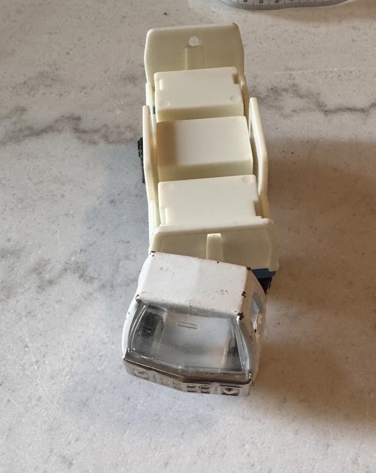 Camión de juguete Pepsi Cola vintage semi camión de metal de la década de 1980 Mack camión réplica de colección Foto 3 de 4