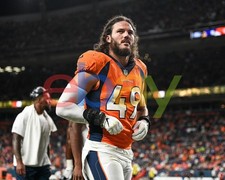 Alex Singleton Game Day Denver Broncos 8x10 NFL Football Photo