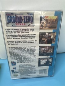 Ground Zero Texas Sony Imagesoft Sega CD 2 disc COMPLETE+reg card-!
