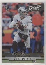 2019 Panini Prestige Xtra Points Gold 42/50 Derek Carr #93 9o3