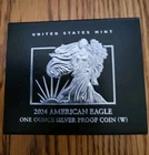 2024 W PROOF SILVER EAGLE IN ORIGINAL MINT BOX W/ COA 24EA Free Shipping