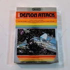 Demon Attack (Atari 2600, 1982) Box, Cartridge, & Manual - Water Damage