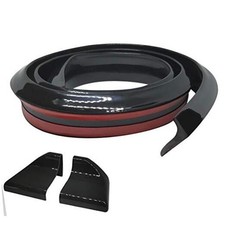 Universal Car Rear Spoiler Exterior 4.9ft/1.5m 1.3in Width, 4.9ft Length black