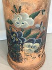 Antique Hand Painted Umbrella Stand/Cane Holder — photo 3