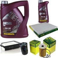 Mann Inspektionspaket 6L Mannol Diesel TDI 5W-30 FüR KIA Rio III 1.4 Crdi 1.1