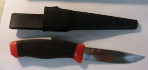 Frost Cutlery FC-251 RED DAGGER Fixed Blade Knife + Sheath 8.5" - Picture 6 of 7