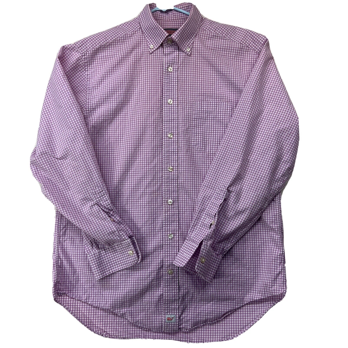 Vineyard Vines Mens Dress Shirt Classic Fit Murray Purple Plaids Checks,  Medium | eBay
