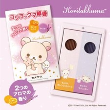 Kameyama x Rilakkuma Korilakkuma Aroma Incense Sticks Orange  Lavender        
