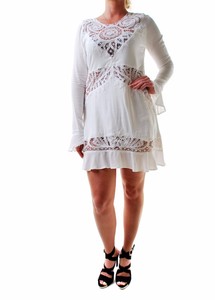 for love and lemons white flower dress