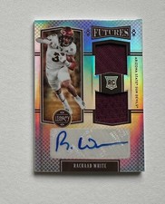 2022 Panini Legacy Futures Dual Patch Silver Auto RC Rachaad White /249 #X2967