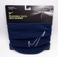 Nike Neck Warmer 2.0 Youth Reversible Fleece Obsidian/Stadium Green