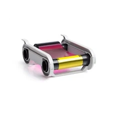 ID Maker Primacy 200 Print Ribbon - Full-Color YMCKO Printer Ribbon - for PVC...
