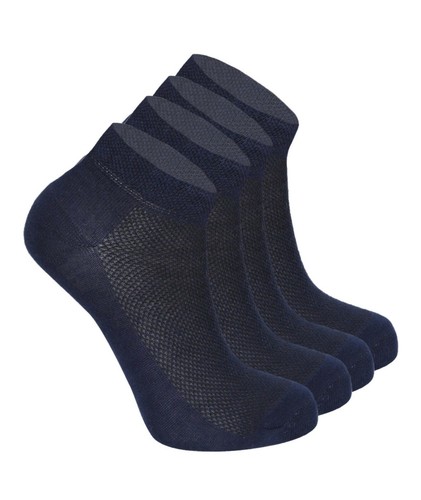 12 Pair Kids Boys Girls Unisex Stretch Cotton Ankle Cream White Navy Black Socks - Picture 11 of 13