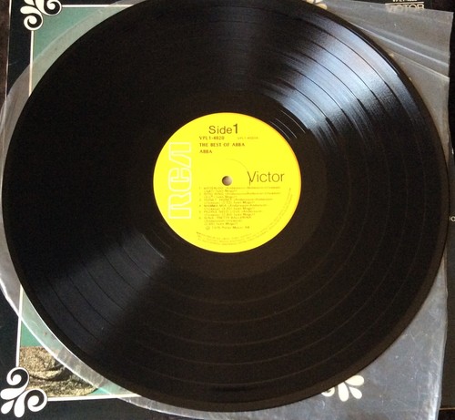 Like New! The Best Of ABBA Vinyl Record 12” VPL1-4020 RCA Victor 1975 Yellow M- - Picture 6 of 8