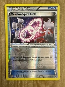 Mewtwo Spirit Link 144/162 Reverse Holo XY Breakthrough Pokemon TCG 2015 DMG