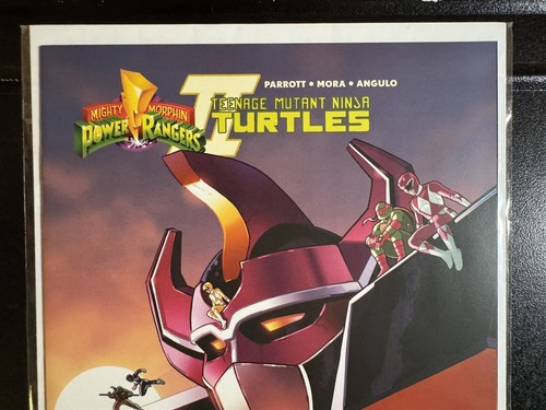 Mighty Morphin Power Rangers TMNT II #1 Byrne Antihéroe Exclusivo (¡BOOM 2022!) - Imagen 2 de 4