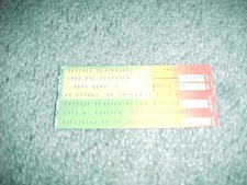 1983 NHL Stanley Cup Division Finals Hockey Ticket Black Hawks v North Stars #2