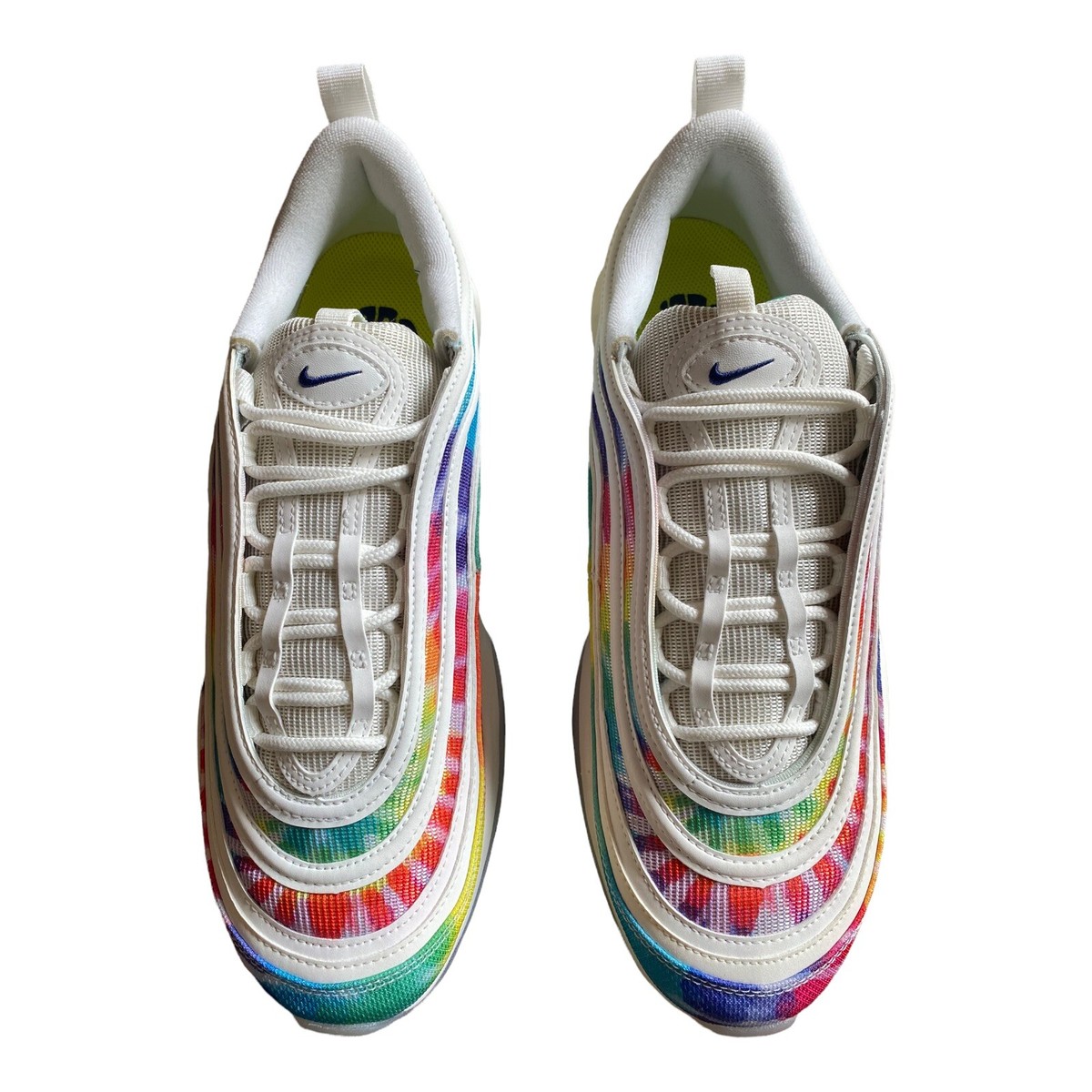 靴 Nike Air Max 97 Golf \"Tie Dye White\" Nike Air Max 97 G NRG Golf Shoes Tie Dye - Carl's Golfland
