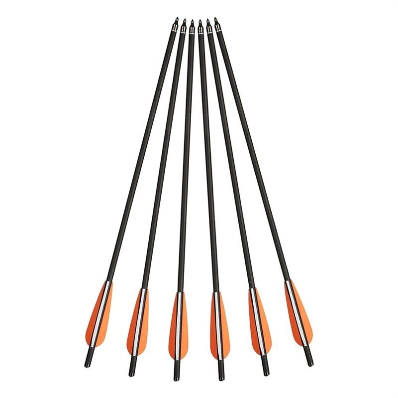 USA 20 Carbon Arrows Crossbow Bolts Field Point Archery Hunting Target  12Pcs