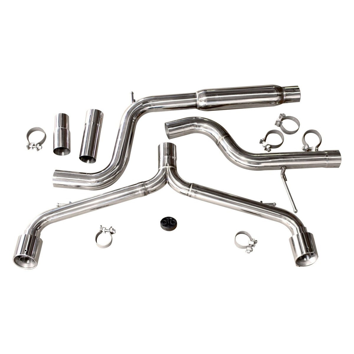 REV9 STRAIGHT PIPE CAT-BACK EXHAUST KIT FOR VW GOLF GTI 2.0L MK8