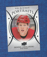 2018-19 Upper Deck Hockey UD Rookie Portraits # P-55 Dennis Cholowski