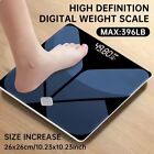 400lb High Precision Digital Bathroom Scale | Backlit Lcd w/Smart Temp Display