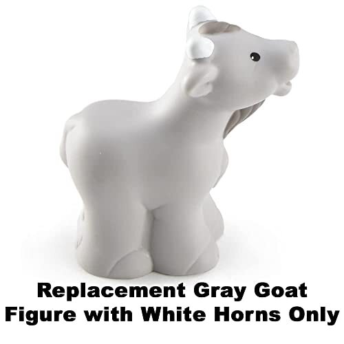 Replacement Gray Goat Figure - Little People Nativity Set - DPX53 - Picture 2 of 5