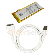 Battery USB Data Sync Charger Cable for Apple iPod Nano Gen 4G 4th Gen 100 SOLD