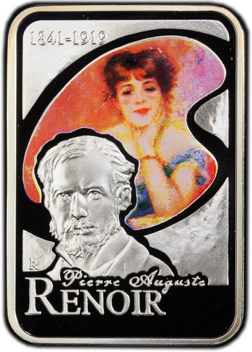 2008 Andorra 10 Diner Renoir Two Girls at Piano PCGS PR69DCAM RGUTH053 - Picture 2 of 4