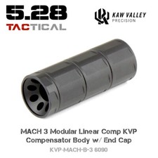 Kaw Valley Precision Mach 3 Modular Linear Comp Kvp Compensator Body W End Cap